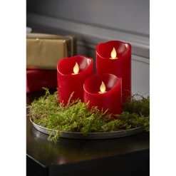 LED-kynttilä Star Trading M-Twinkle, 10cm, valkoinen