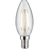 LED-kynttilälamppu Paulmann Plug & Shine, E14, DC 24V, 160lm, 2W, 3000K, filamentti, himmennettävä, kirkas