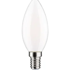 LED-kynttilälamppu Paulmann Classic Candle, E14, 470lm, 4.5W, 2700K, himmennettävä, opaali