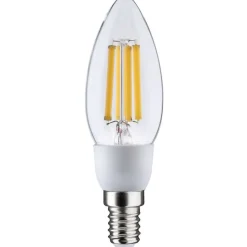 LED-kynttilälamppu Paulmann Eco-Line Candle, E14, 525lm, 2.5W, 3000K, filamentti, kirkas