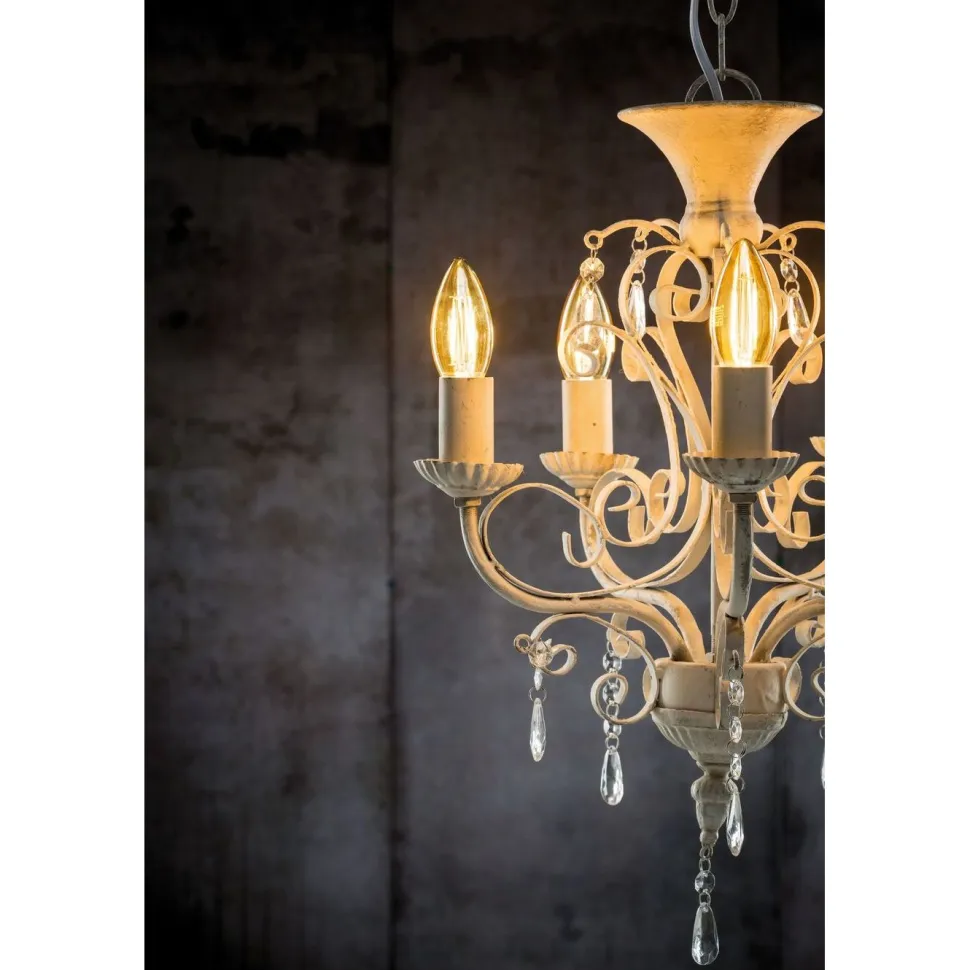 LED-kynttilälamppu Paulmann Vintage Edition Candle, E14, 430lm, 4.7W, 2500K, himmennettävä, kulta