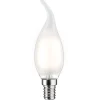 LED-kynttilälamppu Paulmann Candle Cosy, E14, 250lm, 2.6W, 2700K, filamentti, satiini
