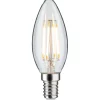 LED-kynttilälamppu Paulmann Candle, E14, 470lm, 4.8W, 2700K, filamentti, himmennettävä, kirkas