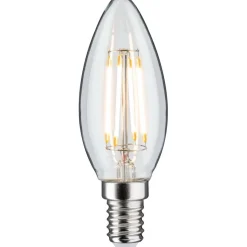 LED-kynttilälamppu Paulmann Candle, E14, 470lm, 4.8W, 2700K, filamentti, himmennettävä, kirkas