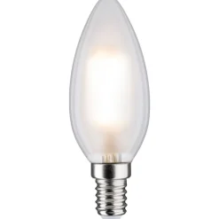 LED-kynttilälamppu Paulmann Candle, E14, 470lm, 5W, 2700K, filamentti, himmennettävä, matta