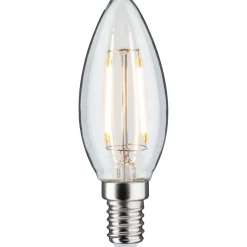 LED-kynttilälamppu Paulmann Candle, E14, 250lm, 2.6W, 2700K, filamentti, kirkas
