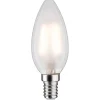 LED-kynttilälamppu Paulmann Candle, E14, 250lm, 3W, 2700K, filamentti, matta