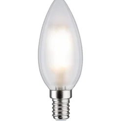 LED-kynttilälamppu Paulmann Candle, E14, 470lm, 5W, 2700K, filamentti, matta, 2kpl