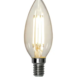 LED-kynttilälamppu Star Trading 351-07 Ø35x97mm E14 kirkas 5.9W 3000K 806lm