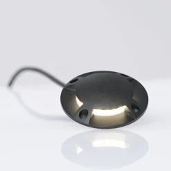 LED-laiturivalaisin FTLIGHT Marina IV 1,5W 24V 3000K IP67 musta alumiini