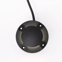 LED-laiturivalaisin FTLIGHT Marina IV 1,5W 24V 3000K IP67 musta alumiini