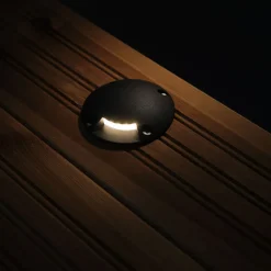LED-laiturivalaisin FTLIGHT Marina I 1,5W 24V 4000K IP67 musta alumiini