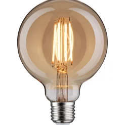 LED-lamppu Paulmann 1879 Filament Globe G95 E27 470lm 6W 1800K 3-Step-Dim himmennettävä kulta