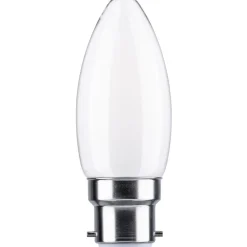 LED-lamppu Paulmann Candle, B22d, 470lm, 4.7W, 2700K, opaali