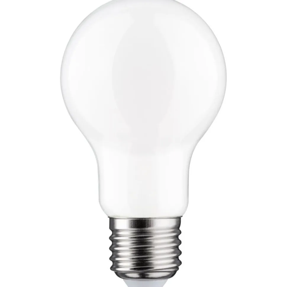 LED-lamppu Paulmann Classic Pear, E27, 806lm, 7W, 2700K, himmennettävä, opaali