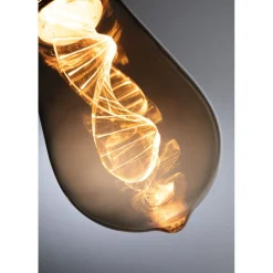 LED-lamppu Paulmann Inner Glow Edition Corn Helix, E27, 180lm, 3.5W, 1800K, kulta
