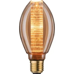 LED-lamppu Paulmann Inner Glow Edition Pear Corn Ring, E27, 120lm, 3.6W, 1800K, himmennettävä, kulta