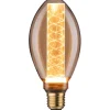 LED-lamppu Paulmann Inner Glow Edition Pear Spiral, E27, 230lm, 4W, 1800K, kulta