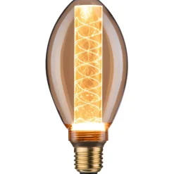 LED-lamppu Paulmann Inner Glow Edition Pear Spiral, E27, 230lm, 4W, 1800K, kulta