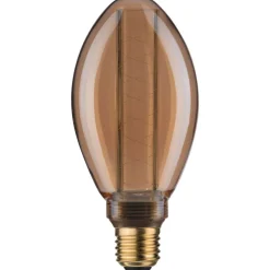 LED-lamppu Paulmann Inner Glow Edition Pear Spiral, E27, 230lm, 4W, 1800K, kulta
