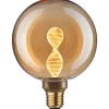LED-lamppu Paulmann Inner Glow Edition Globe Helix, E27, 180lm, 3.5W, 1800K, kulta