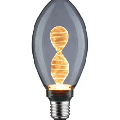 LED-lamppu Paulmann Inner Glow Edition Pear Helix, E27, 90lm, 3.5W, 1800K, savulasi