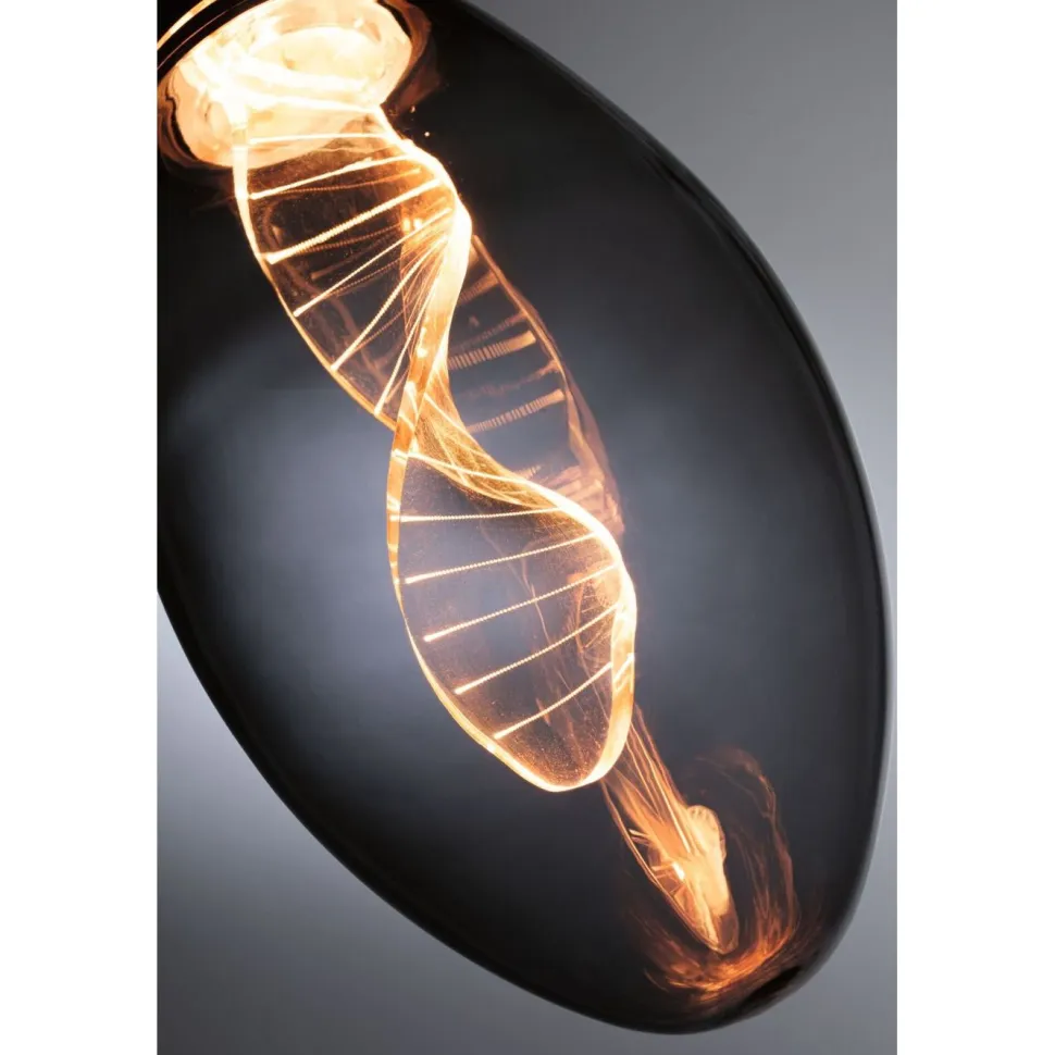 LED-lamppu Paulmann Inner Glow Edition Pear Helix, E27, 90lm, 3.5W, 1800K, savulasi