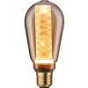 LED-lamppu Paulmann Inner Glow Edition Corn Spiral, E27, 230lm, 4W, 1800K, kulta