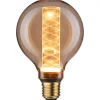 LED-lamppu Paulmann Inner Glow Edition Globe Spiral, E27, 230lm, 4W, 1800K, kulta