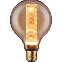 LED-lamppu Paulmann Inner Glow Edition Globe Spiral, E27, 230lm, 4W, 1800K, kulta