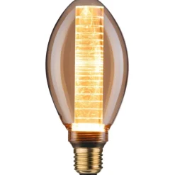LED-lamppu Paulmann Inner Glow Edition Pear Ring, E27, 230lm, 4W, 1800K, kulta