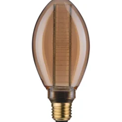 LED-lamppu Paulmann Inner Glow Edition Pear Ring, E27, 230lm, 4W, 1800K, kulta
