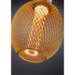 LED-lamppu Paulmann Metallic Glow Globe, E27, Spiral, 200lm, 4.2W, 1800K, messinki