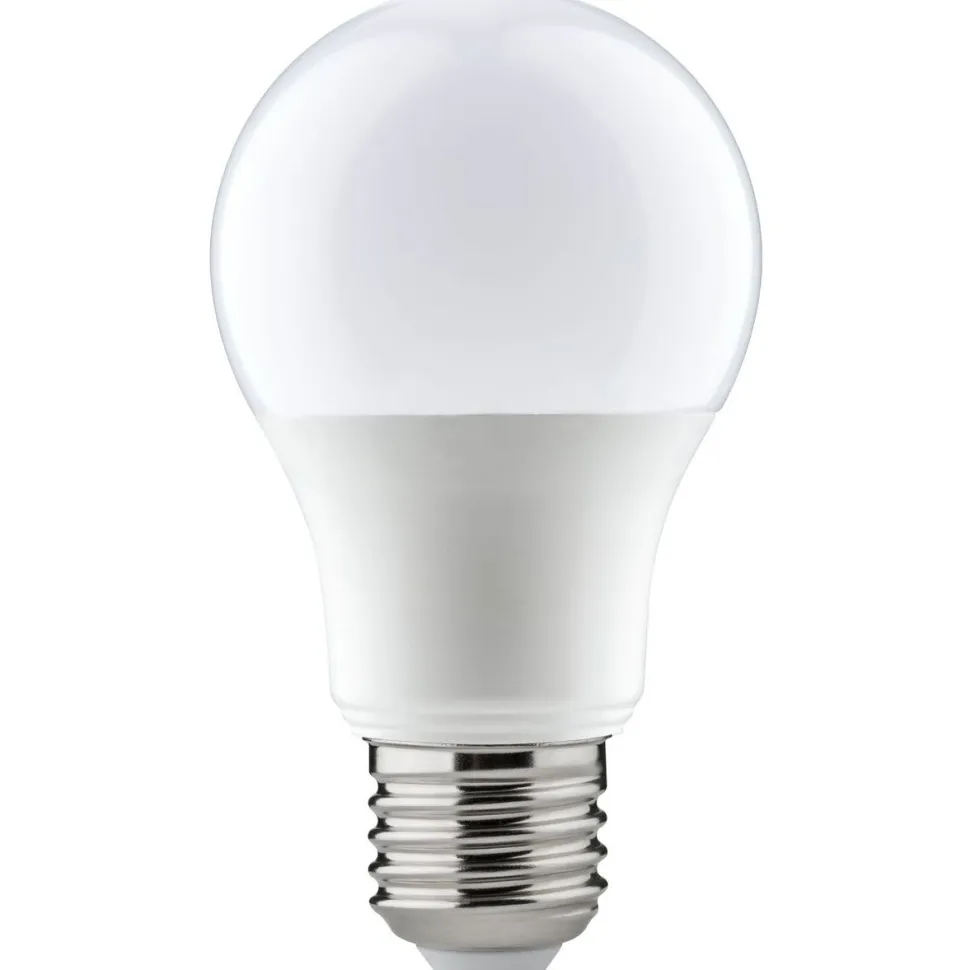 LED-lamppu Paulmann Pear, E27, 806lm, 8W, 2700K, opaali, 3kpl