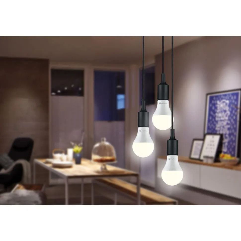 LED-lamppu Paulmann Pear, E27, 806lm, 8W, 2700K, opaali, 3kpl