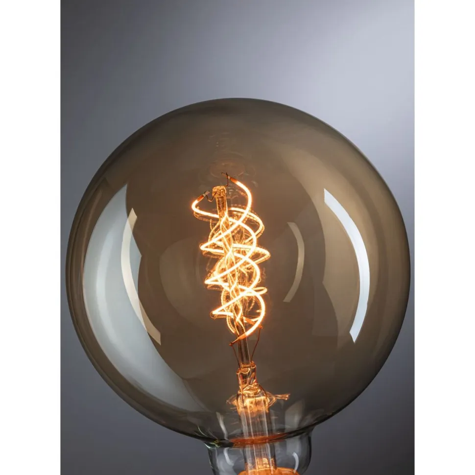 LED-lamppu Paulmann Rustic Shine Globe, 230V, 300lm, 4.2W, 1800K, himmennettävä, kulta