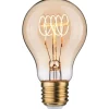 LED-lamppu Paulmann Rustic Shine Pear, 230V, 300lm, 4.5W, 1800K, himmennettävä, kulta