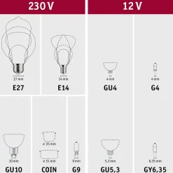 LED-lamppu Paulmann Standard 230V G9 550lm 4.2W 2700K himmennettävä kirkas