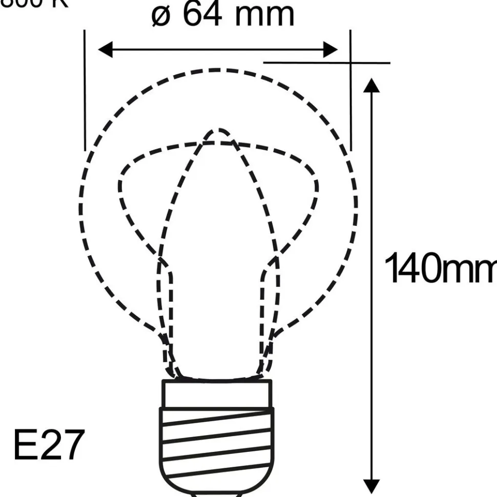 LED-lamppu Paulmann Vintage Edition Corn, E27, 230V, 250lm, 4.8W, 1800K, kulta