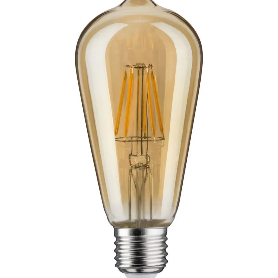 LED-lamppu Paulmann Vintage Edition Corn, ST64, E27, 680lm, 6,5W, 2500K, kulta