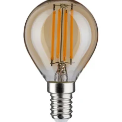 LED-lamppu Paulmann Vintage Edition Drop, E14, 430lm, 4.7W, 2500K, himmennettävä, kulta