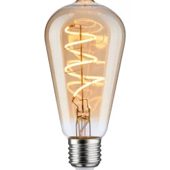 LED-lamppu Paulmann Vintage Edition Corn, ST64, E27, 250lm, 5W, 1800K, himmennettävä, kulta
