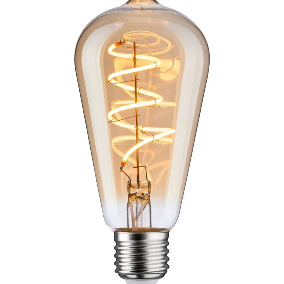 LED-lamppu Paulmann Vintage Edition Corn, ST64, E27, 250lm, 5W, 1800K, himmennettävä, kulta