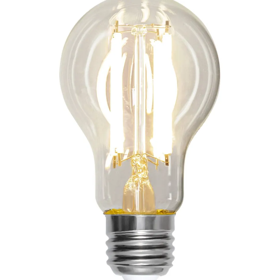 LED-lamppu Star Trading Clear Filament 352-80, Ø60x104mm, E27, A60, 10.5W, 2700K, 1500lm