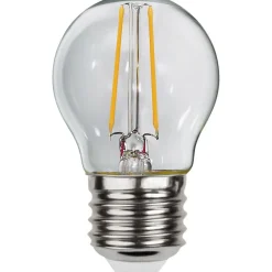 LED-lamppu Star Trading Clear Filament 351-35, Ø45x78mm, E27, G45, 2.5W, 2700K, 250lm