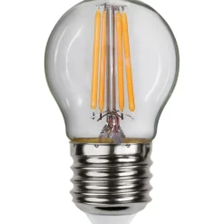 LED-lamppu Star Trading Clear Filament 3-step 354-92-1, Ø45x78mm, E27, G45, 4.2W, 3000K
