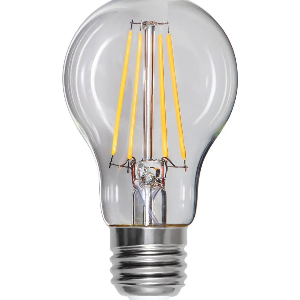 LED-lamppu Star Trading Clear Filament 352-31-7, Ø60x107mm, E27, A60, 7W, 2700K, 810lm
