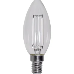 LED-lamppu Star Trading Clear White Filament 352-79, Ø35x97, E14, C35, 2.5W, 2700K, 250lm