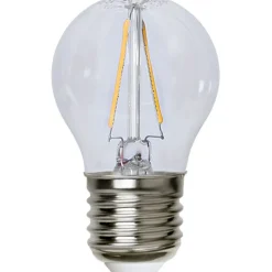 LED-lamppu Star Trading Clear Filament 352-19-1, Ø45x78mm, E27, G45, 1.5W, 2700K, 150lm