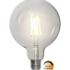 LED-lamppu Star Trading Clear Filament 352-57, Ø125x180mm, E27, G125, 7.5W, 2700K, 806lm